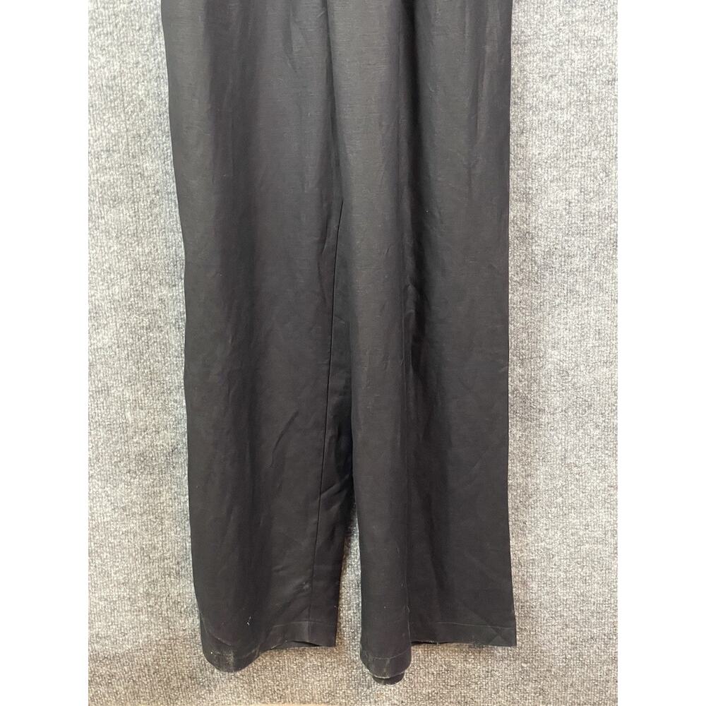 LOFT Women’s Size 8p Linen/Viscose Blend‎ Halter Jumpsuit Workwear Vacation - Picture 4 of 11